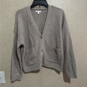LC Lauren Conrad women’s button front cardigan